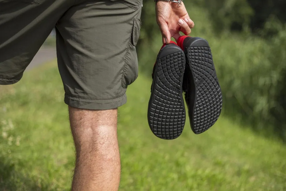 Сандалии для женщин и мужчин ZAQQ QERRY Black Red (красный цвет), фото 22