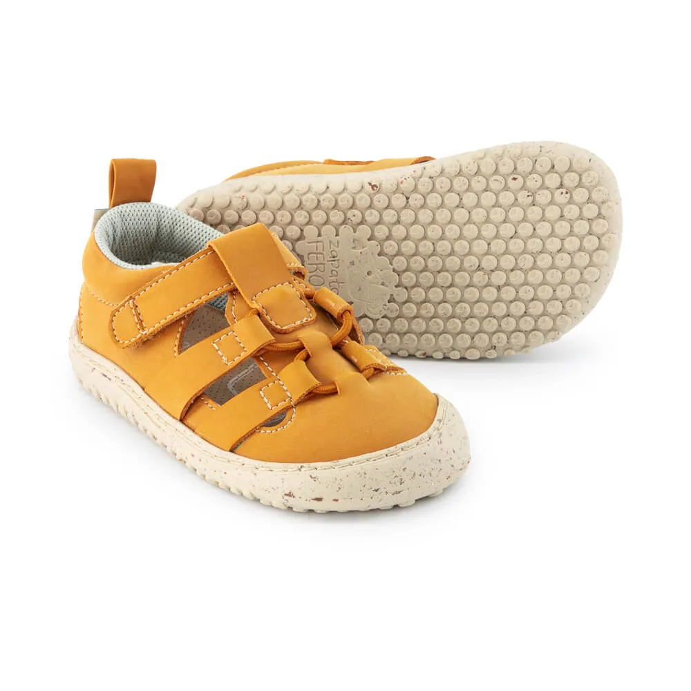 Детская обувь Zapato Feroz «Canet Rocker SS25» — горчичный, фото 2