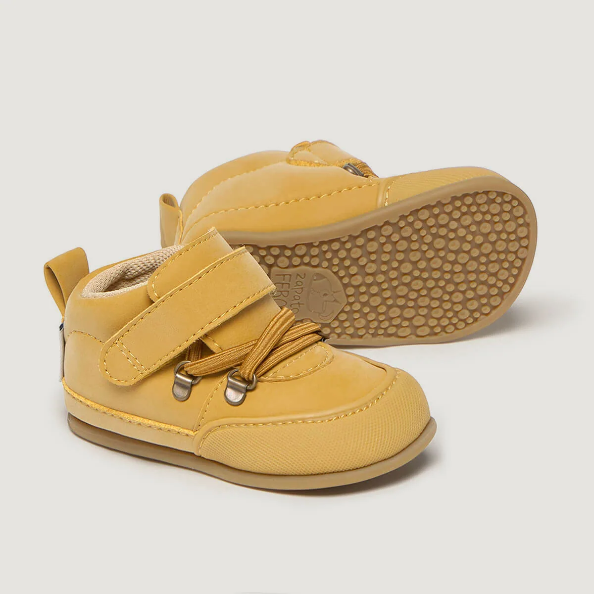 Ботинки для малышей Zapato Feroz «Serra Feroz» — горчичный, фото 3