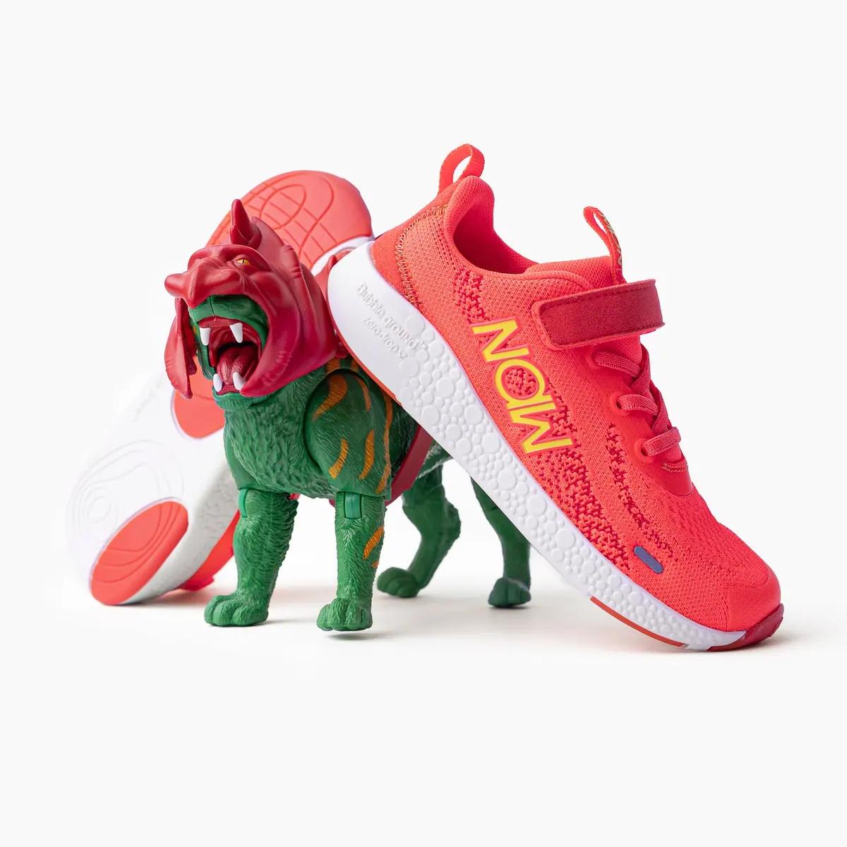 Детские босоногие кроссовки NAW Ehuna Fly Kids — Dragon Fire, фото 2