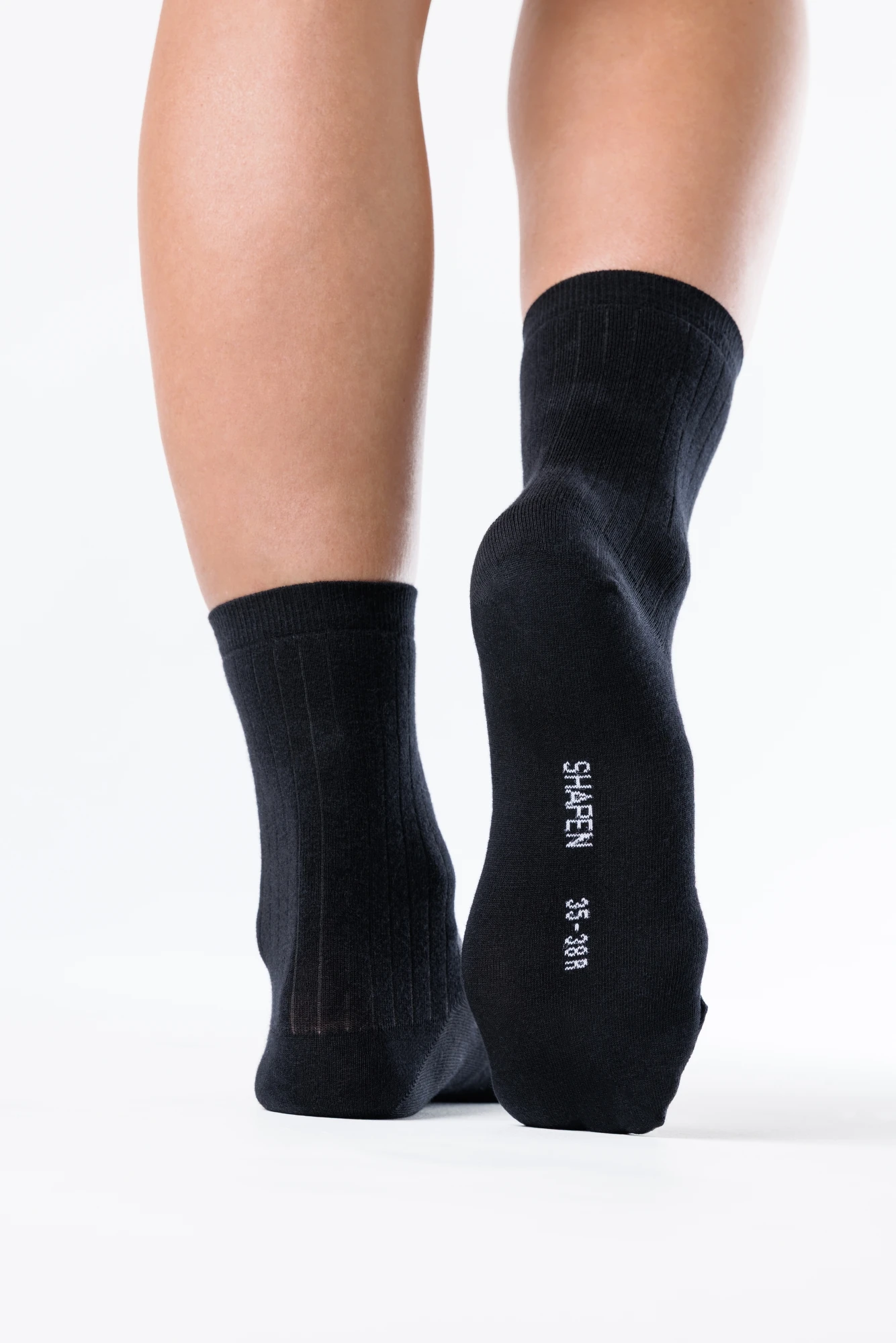 Носки Shapen Barefoot SIGNATURE Black (Чёрный), фото 3