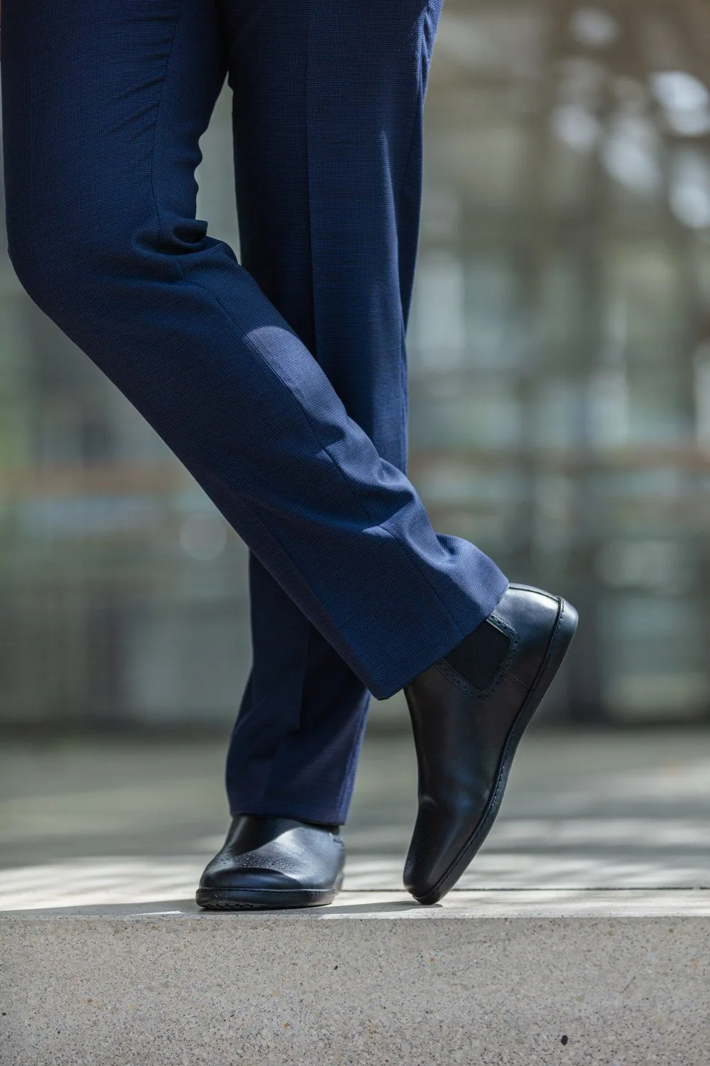 Ботинки для женщин и мужчин ZAQQ EQUITY Brogue Black (чёрный цвет), фото 9