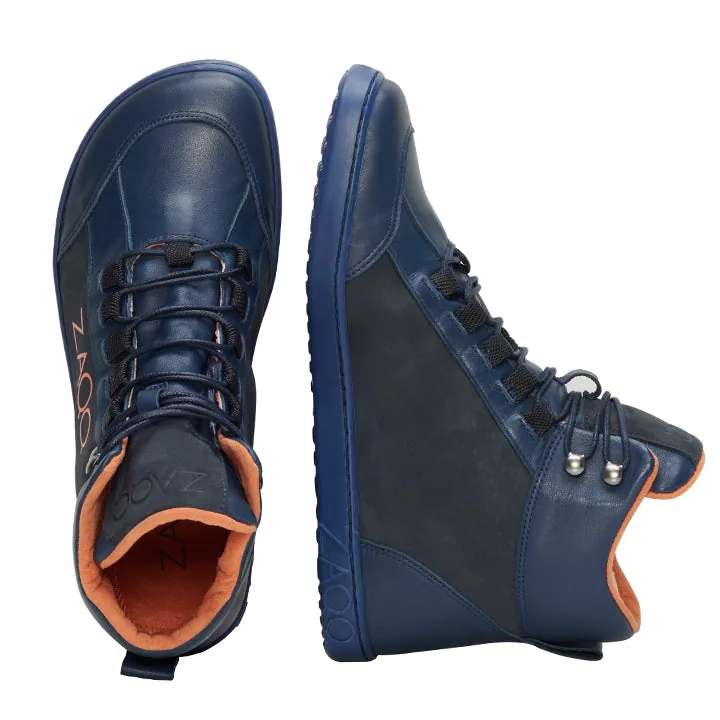 Мужские ботинки ZAQQ WALQER Navy Orange (оранжевый цвет), фото 3