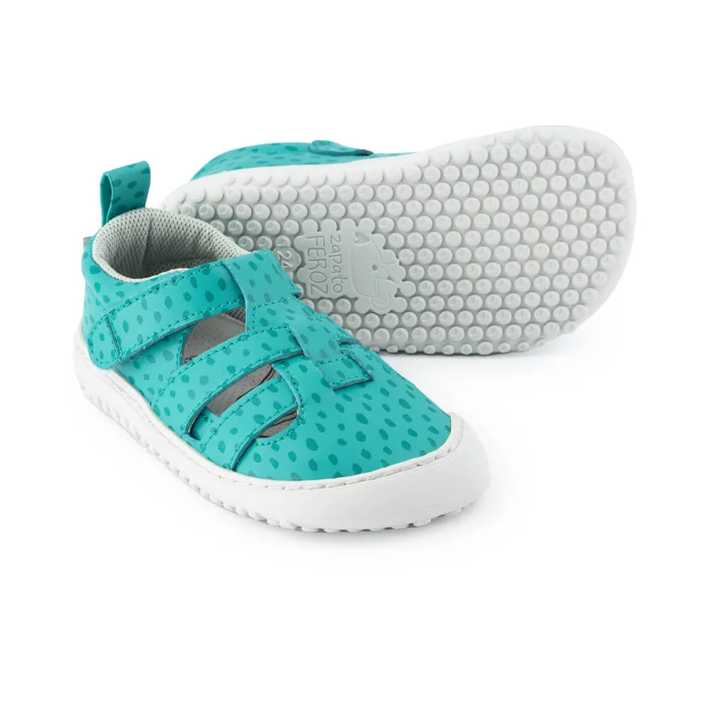 Детская обувь Zapato Feroz «Irta Rocker SS25» — мятный, дизайн «Ulises», фото 2