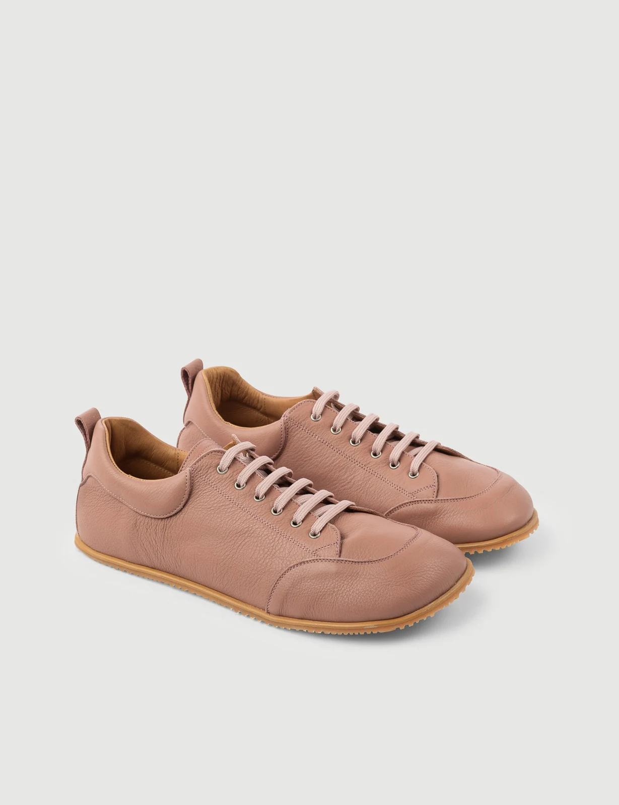 Женские полуботинки SHUU Blucher, пыльно-розовые, фото 3