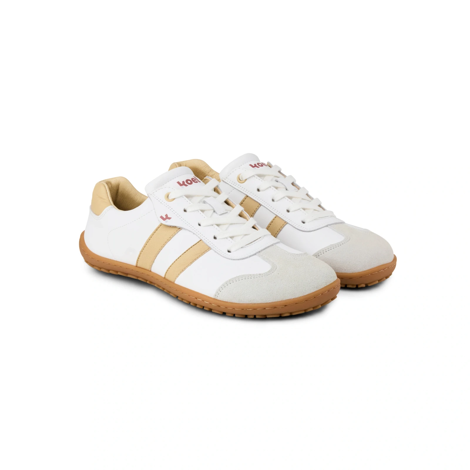 Кроссовки Koel ILA Napa Suede — молочный и бежевый, фото 2