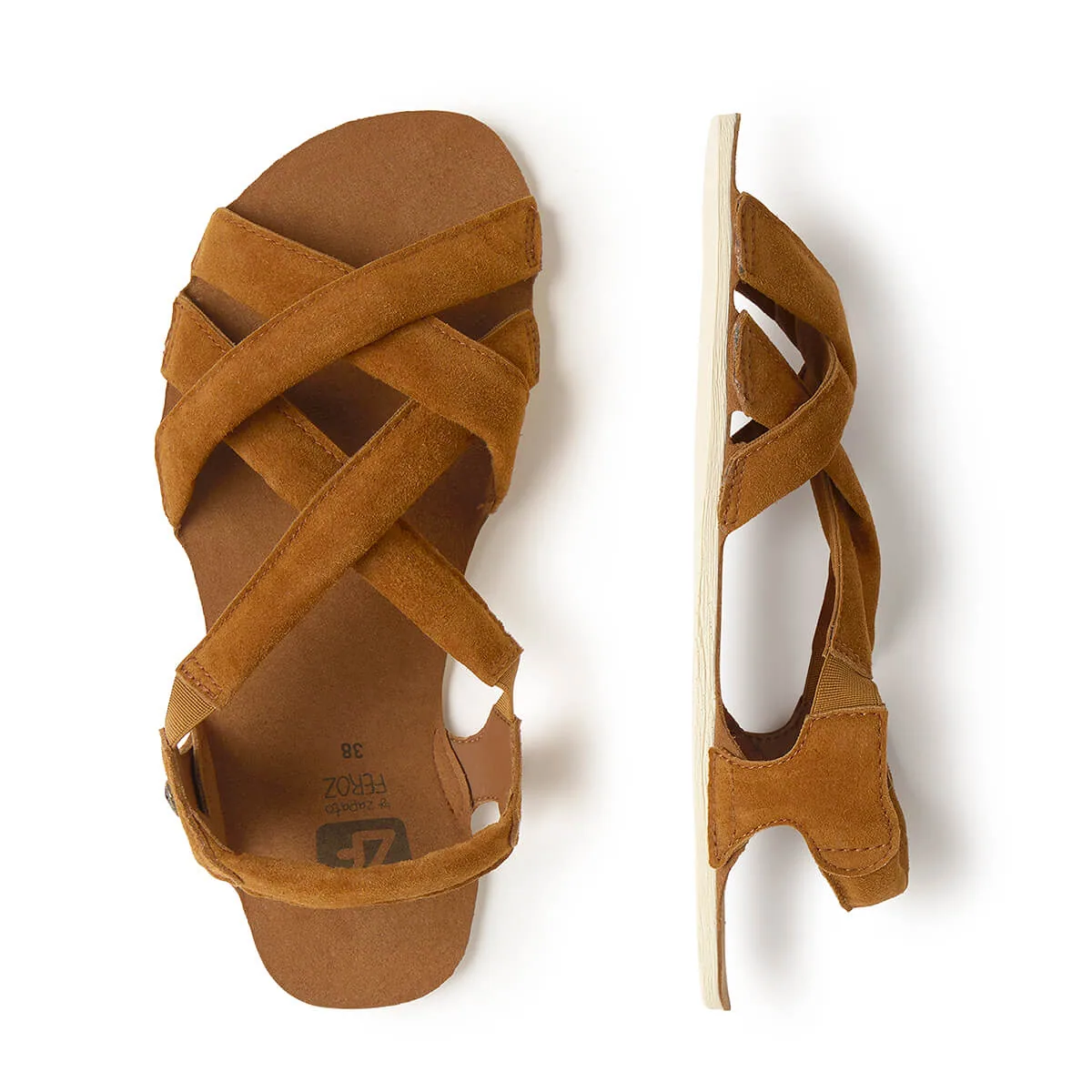 Сандалии для взрослых Zapato Feroz «Meliana Freeker» — ореховый, фото 3