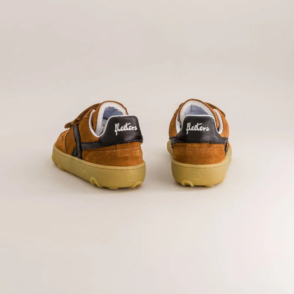 Босоногие кроссовки Fleeters Pumpkin — коричневый коричневая подошва, фото 5
