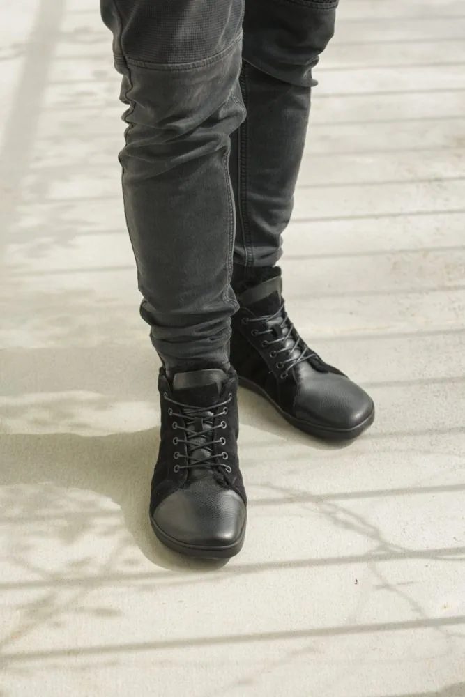 Мужские кроссовки ZAQQ OMSQ Mid Winter Black (чёрный цвет), фото 18