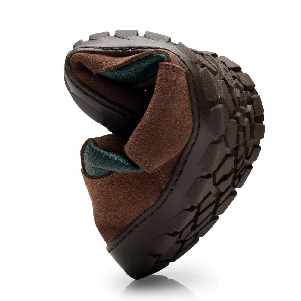 Ботинки для женщин и мужчин ZAQQ HIQE Mid Brown Green Waterproof (зелёный цвет), фото 4