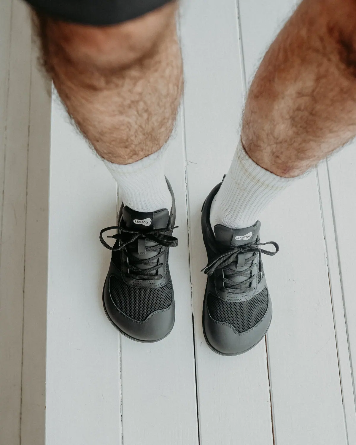 Босоногие кроссовки Realfoot Natural Runner 2 All Black, фото 3