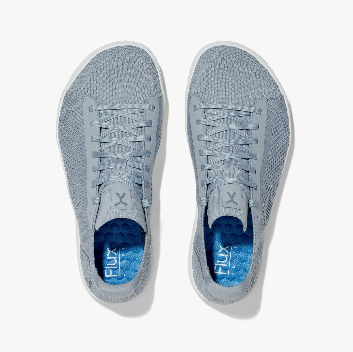 Босоногие кроссовки Flux Adapt Knit Trainer — серый и белый, фото 4