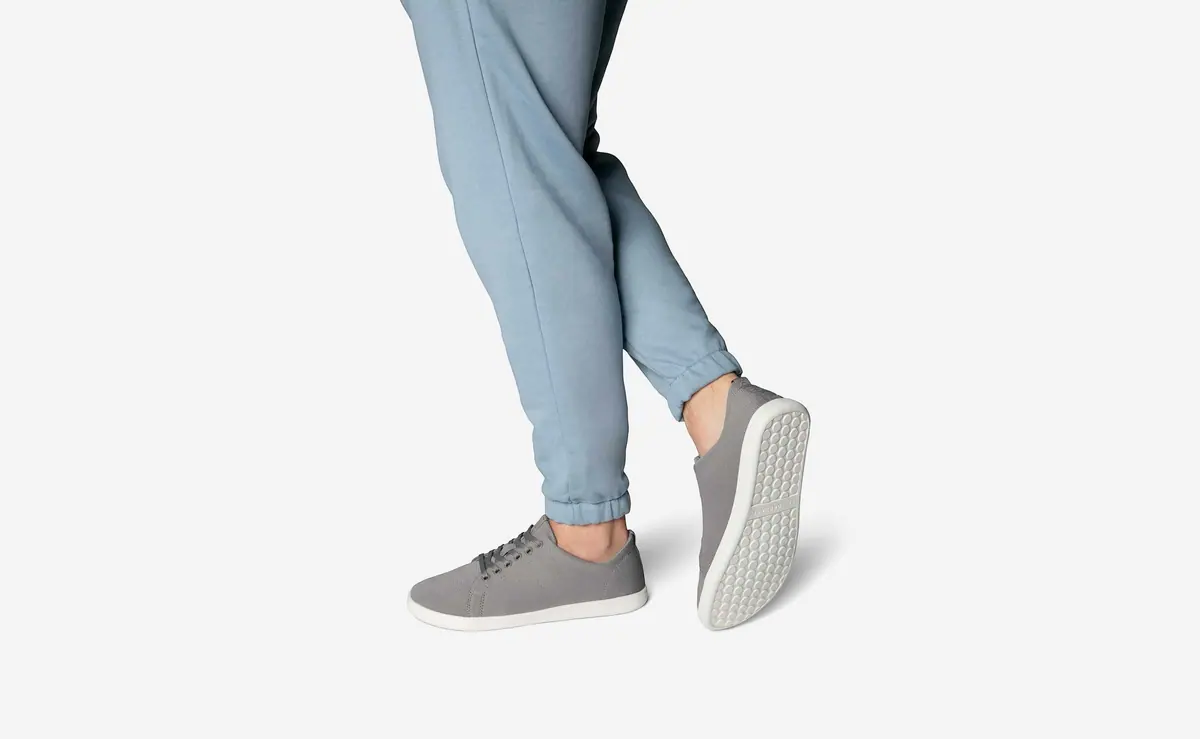 Босоногие кроссовки Feelgrounds Original Knit — облачно-серый, фото 5