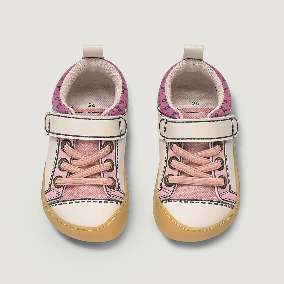 Детская обувь Zapato Feroz «Paterna Rocker Cómic» — розовый, фото 2