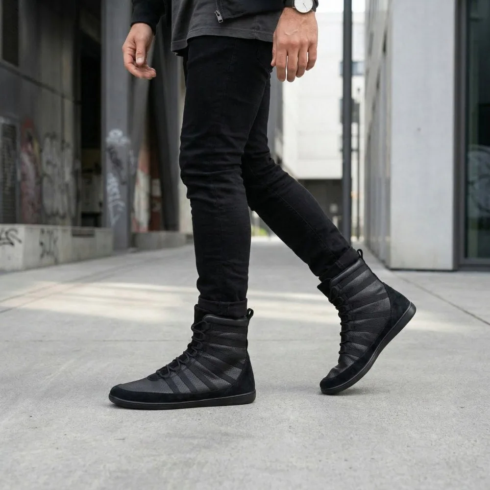 Кроссовки для женщин и мужчин ZAQQ SPARQ High Black (чёрный цвет), фото 14