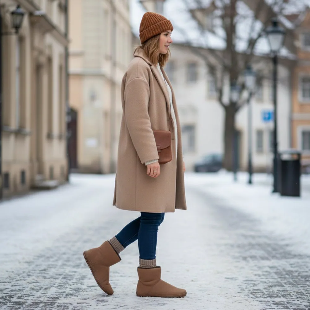 Женские ботинки ZAQQ MOOQ Winter Brown, фото 10