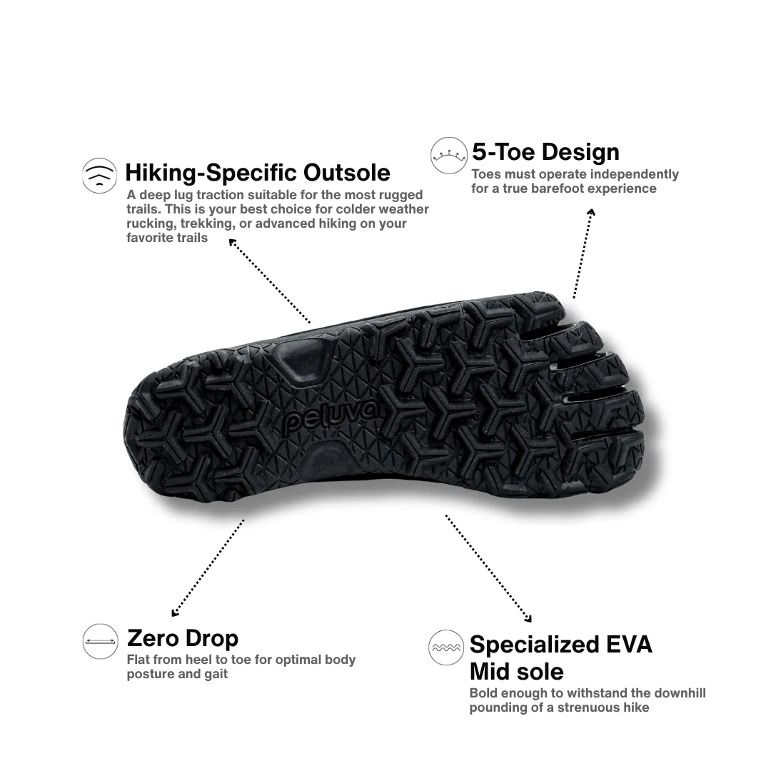 Мужские ботинки Peluva Aspen Hiking Boot — чёрный, фото 2