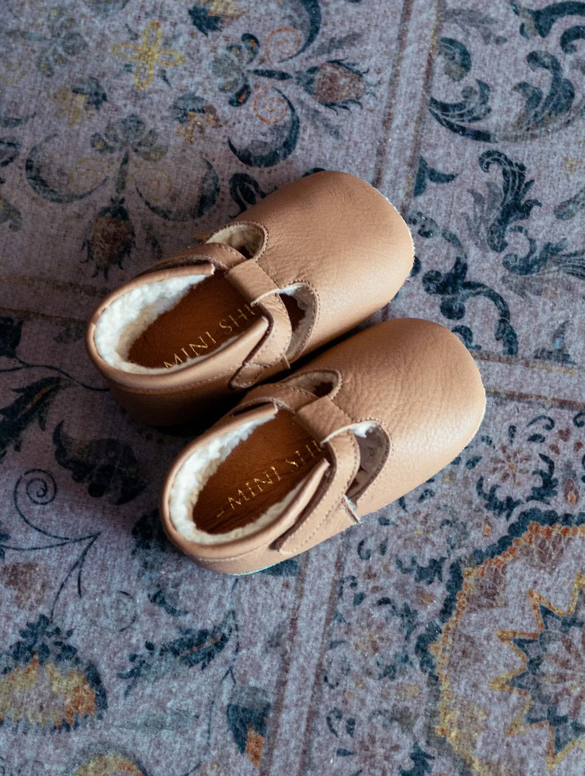 Для первых шагов: полуботинки SHUU Retro, ореховые, фото 2