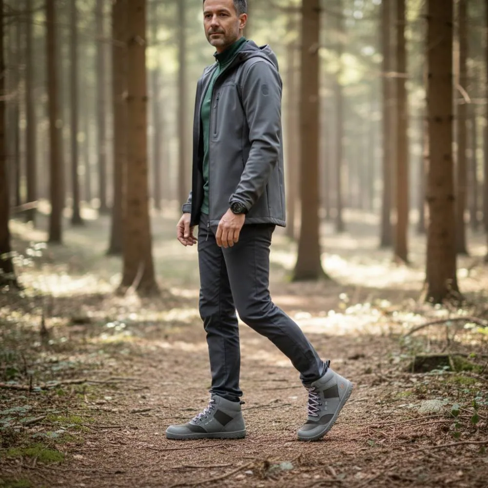 Ботинки ZAQQ HIQE Mid Dark Grey Waterproof, фото 7