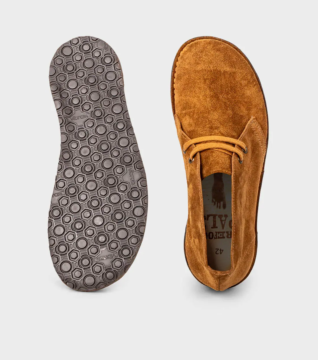 Босоногие ботинки Desert Gaucho Ninja Barefoot Pals — песочно-коричневый (широкая колодка), фото 5