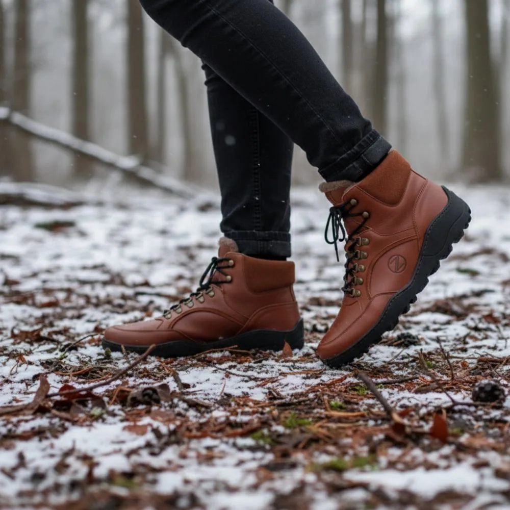 Женские ботинки ZAQQ TREQ Cognac Winter Waterproof, фото 5