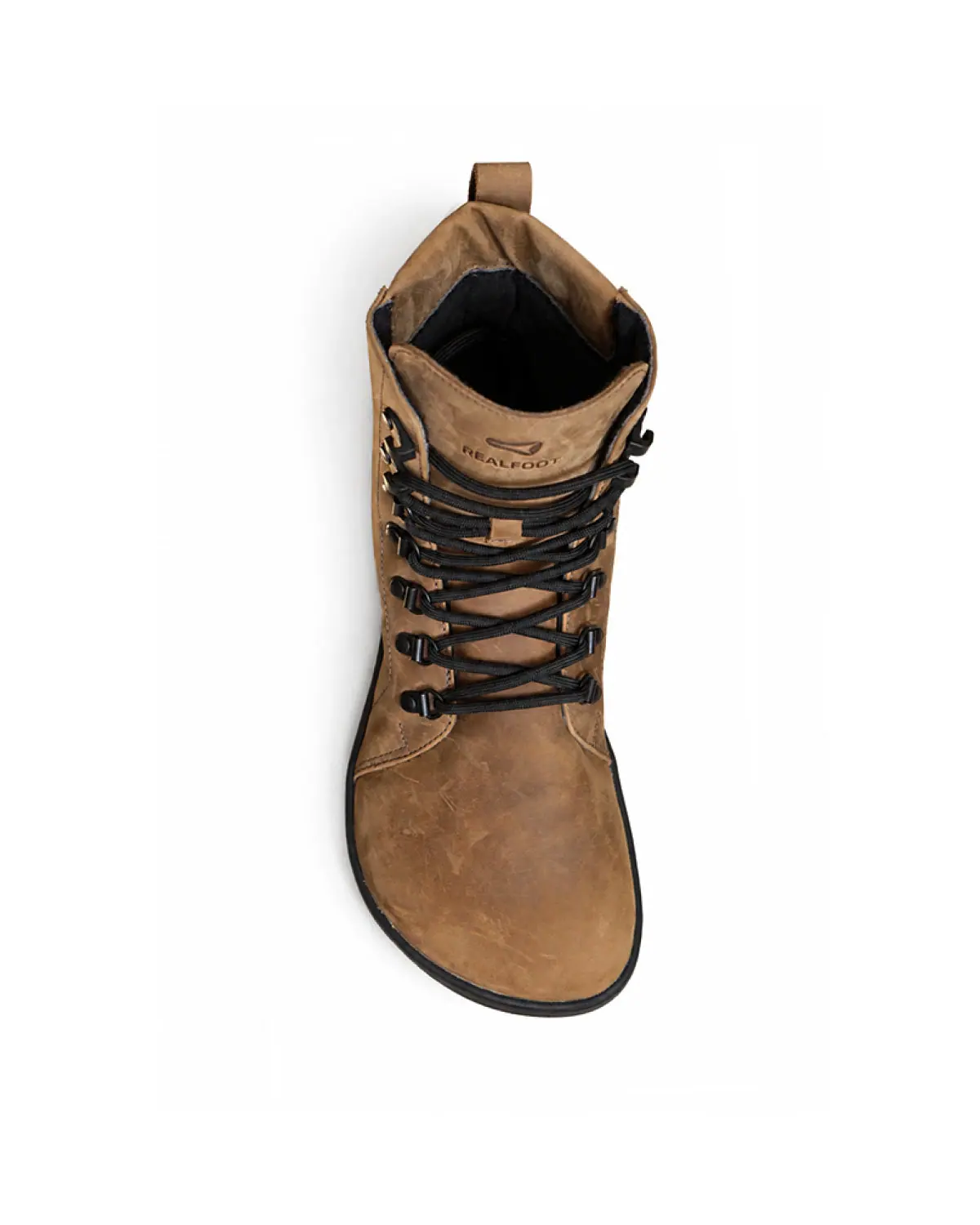 Босоногие ботинки Realfoot Farmer Spring/Fall CityGrip Light Brown, фото 4