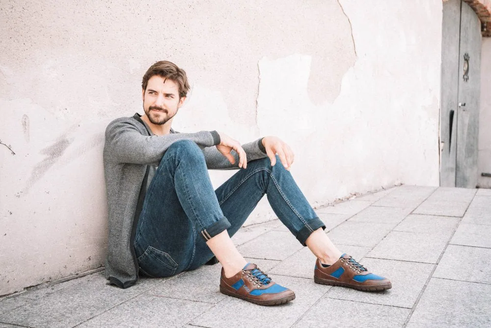 Кроссовки ZAQQ HIQE Low Brown Blue Waterproof, фото 7