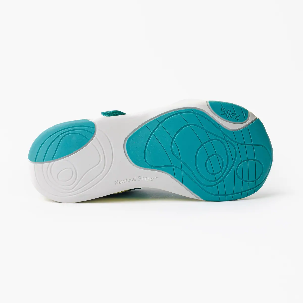Детские босоногие кроссовки NAW Ehuna Fly Kids — Deep Lagoon, фото 3