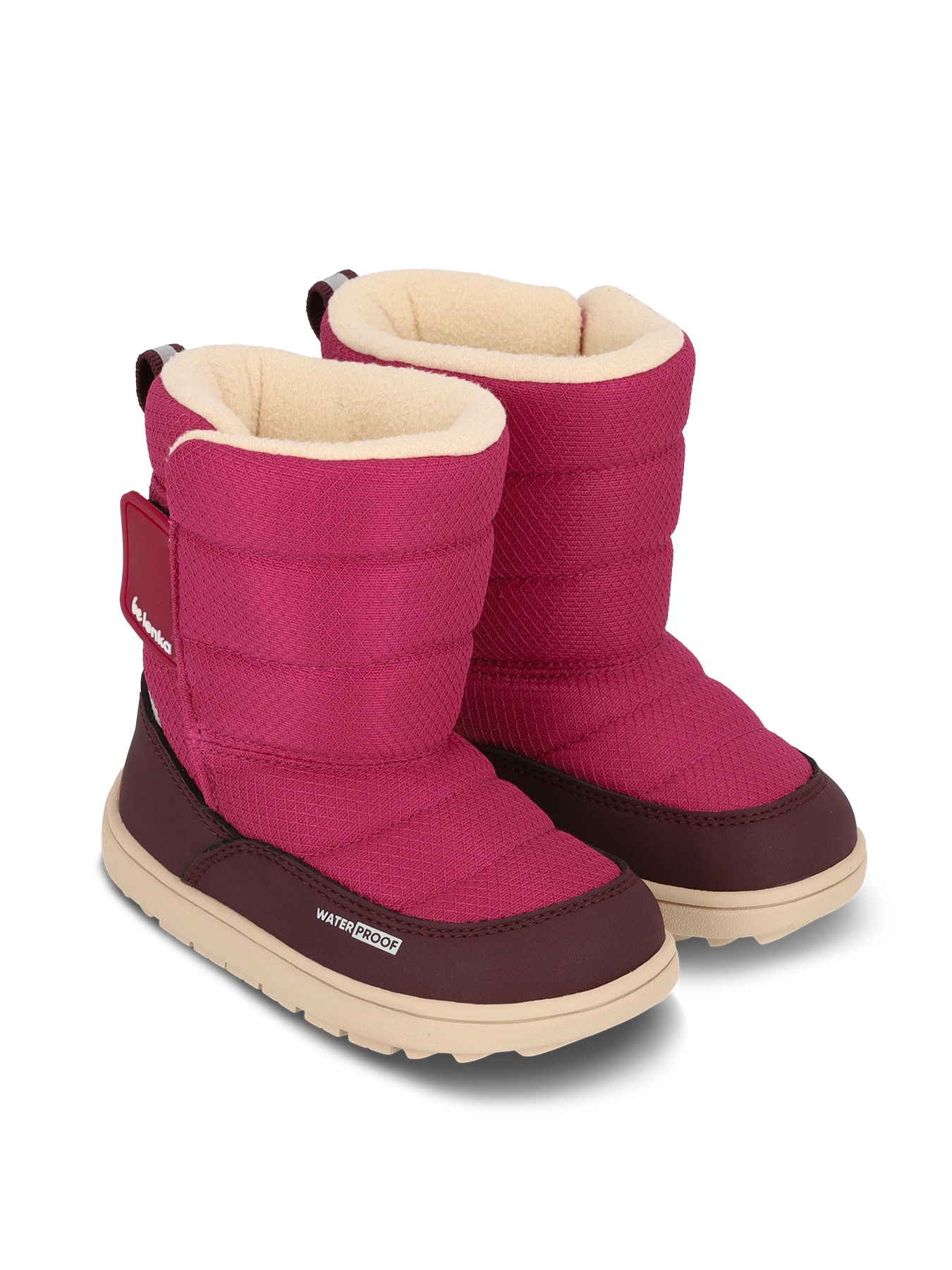 Детские босоногие ботинки Be Lenka Ailo Preschool - ягодный, фото 5