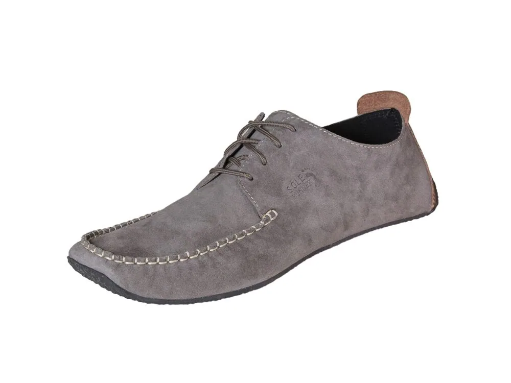 Мокасины Sole Runner Scout 2 из серой замши, фото 4