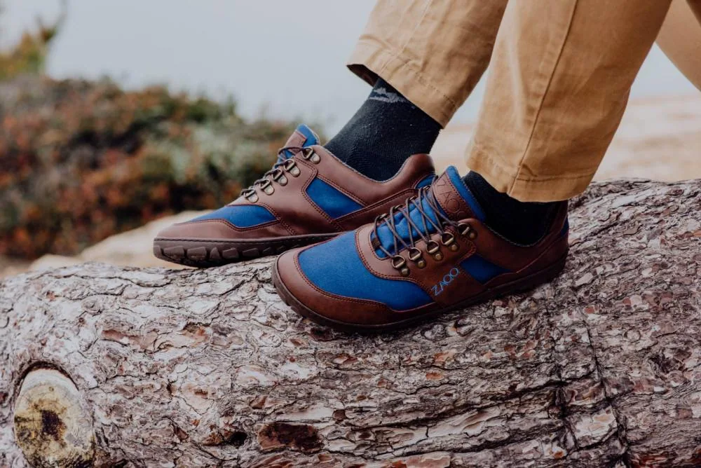 Кроссовки ZAQQ HIQE Low Brown Blue Waterproof, фото 13