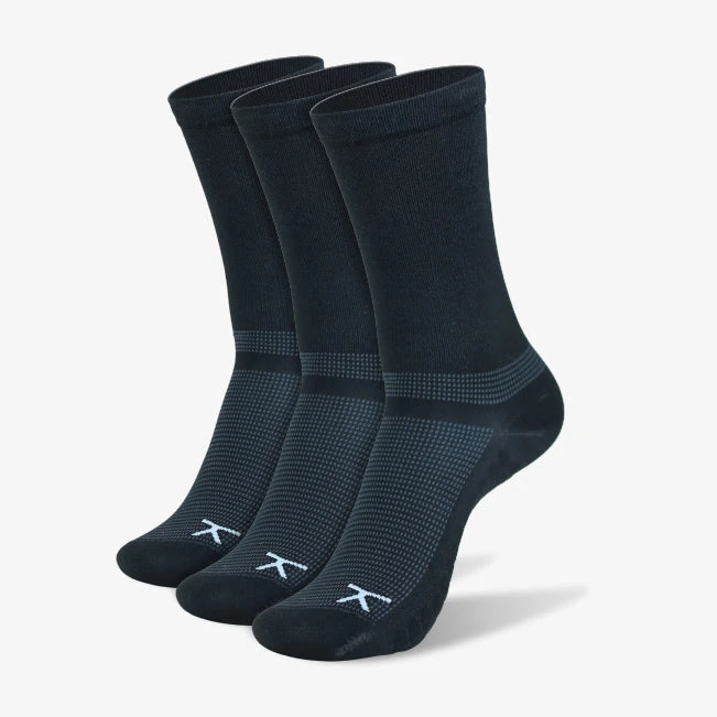 Носки Flux Footwear AdaptSoc Pro Crew (3 пары) — чёрный (вариант 2) — фото 1 из 3