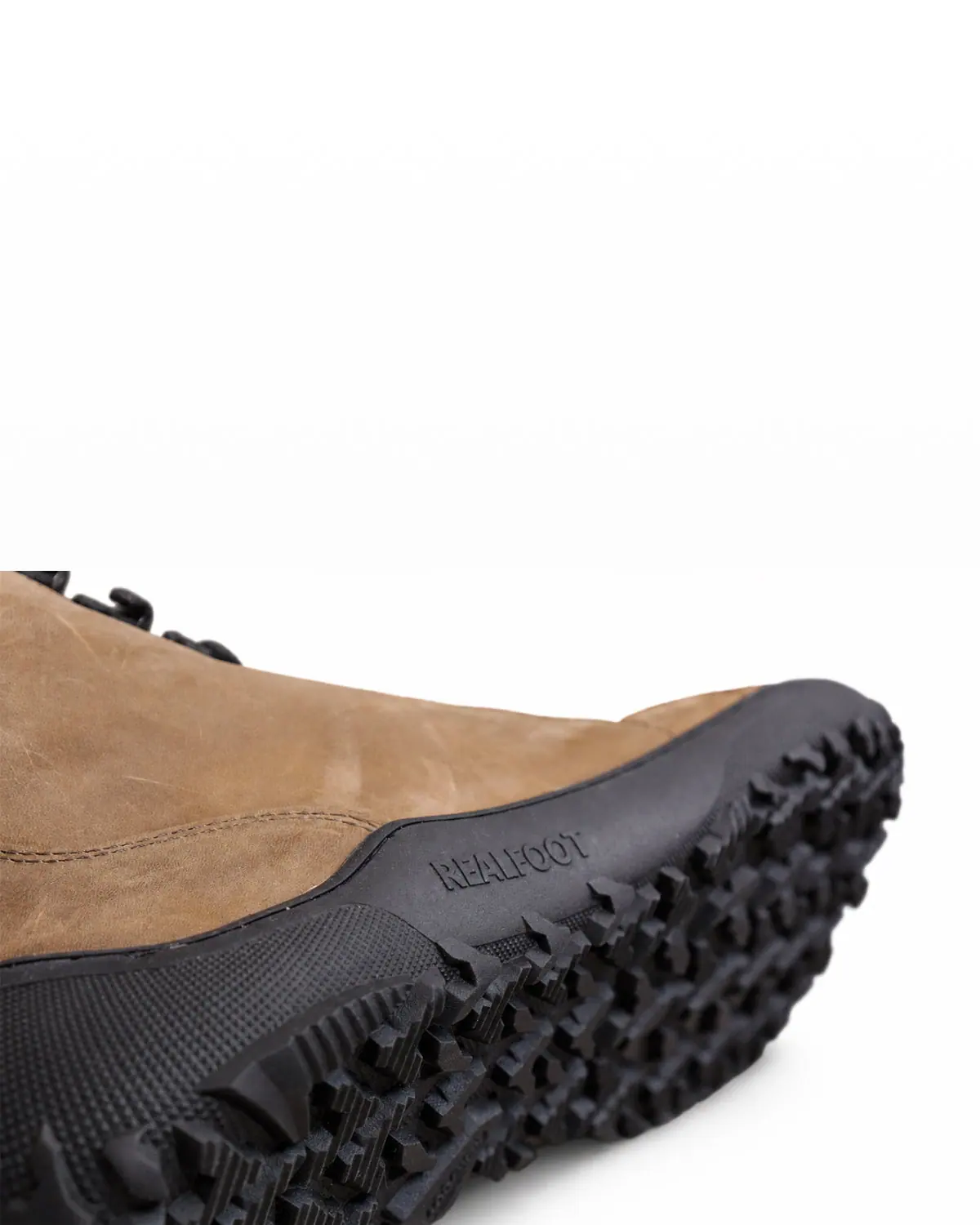Босоногие ботинки Realfoot Farmer Winter TerrainGrip Light Brown, фото 8