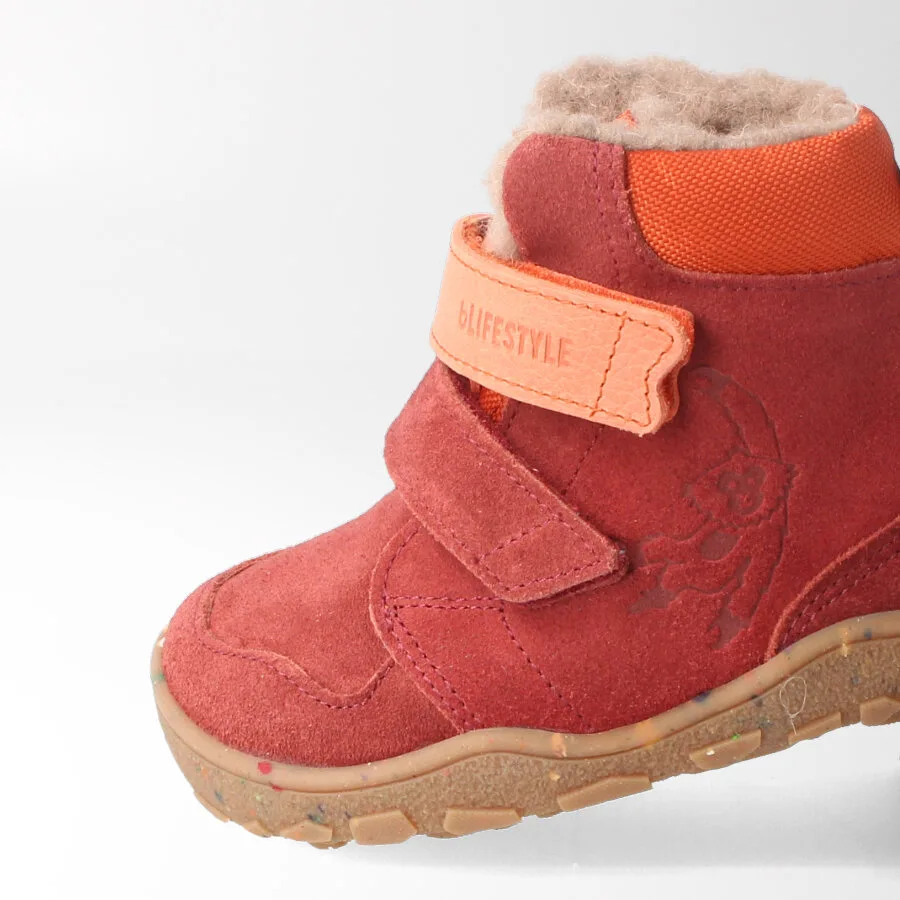 Зимние босоногие ботинки bLIFESTYLE gibbonSTYLE — бордовый (арт. BV156700W681), фото 6