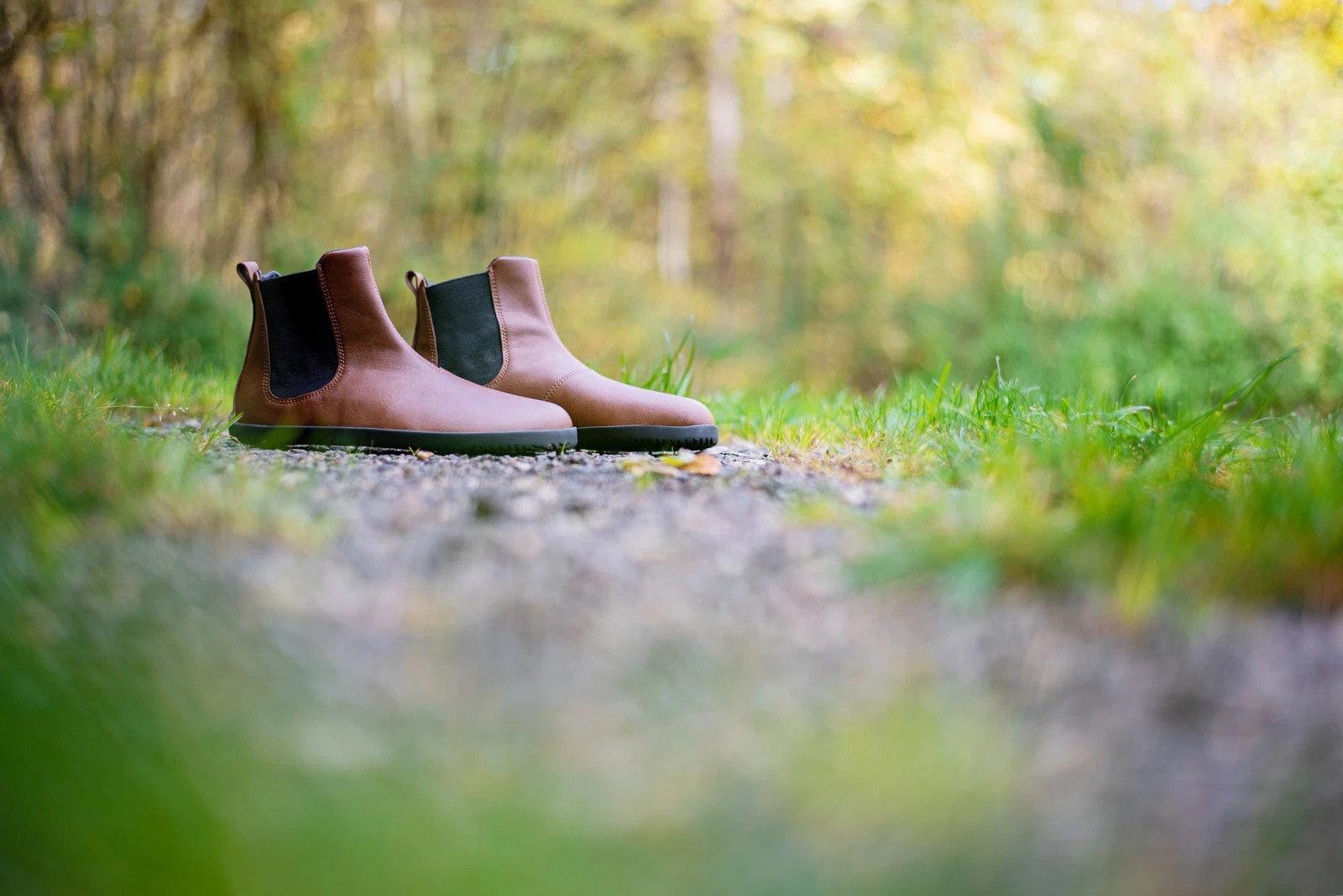 Ботинки Ahinsa Chelsea Barefoot — коричневый, фото 12