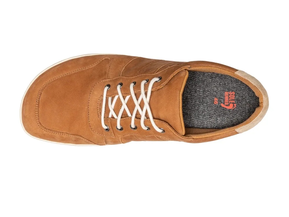 Кроссовки Sole Runner Aegir из кожи цвета коньяк, фото 3