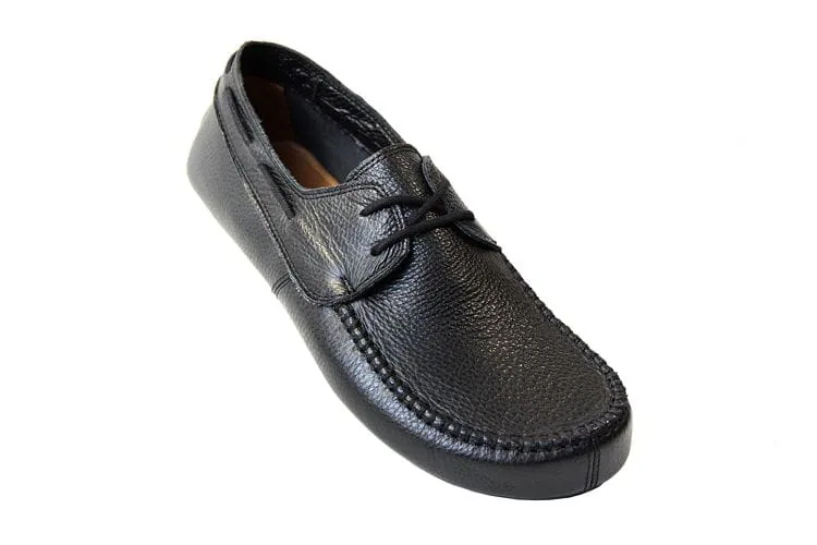 Босоногие топсайдеры Boat Shoes — чёрный, фото 9