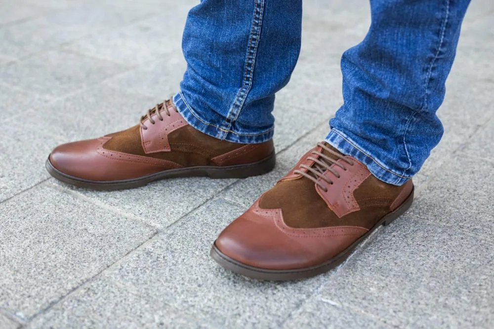 Мужские туфли ZAQQ BRIQ Brogue Antique Cognac (коньячный цвет), фото 13