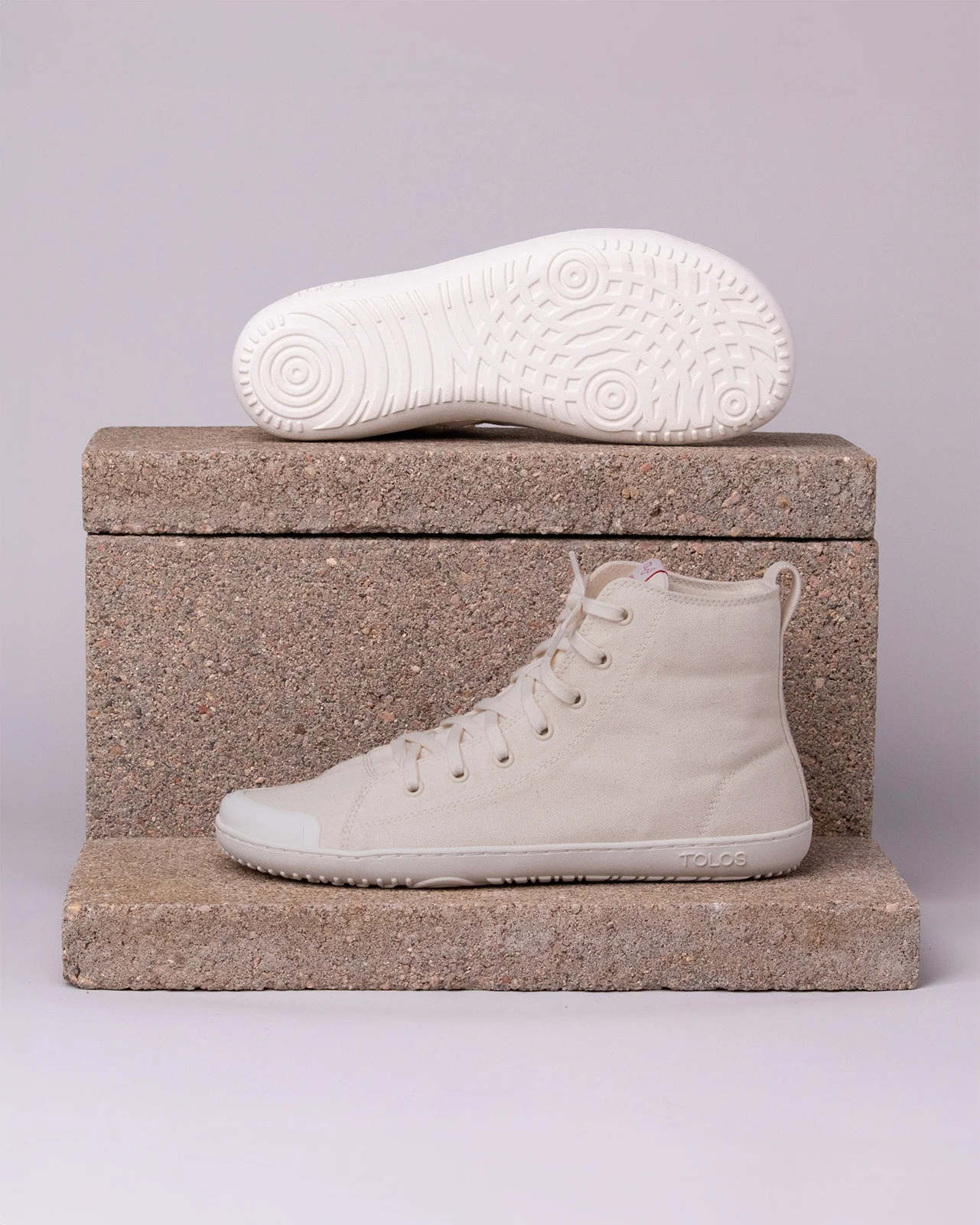 Tolos Canvas High Barefoot — Натуральный, фото 3