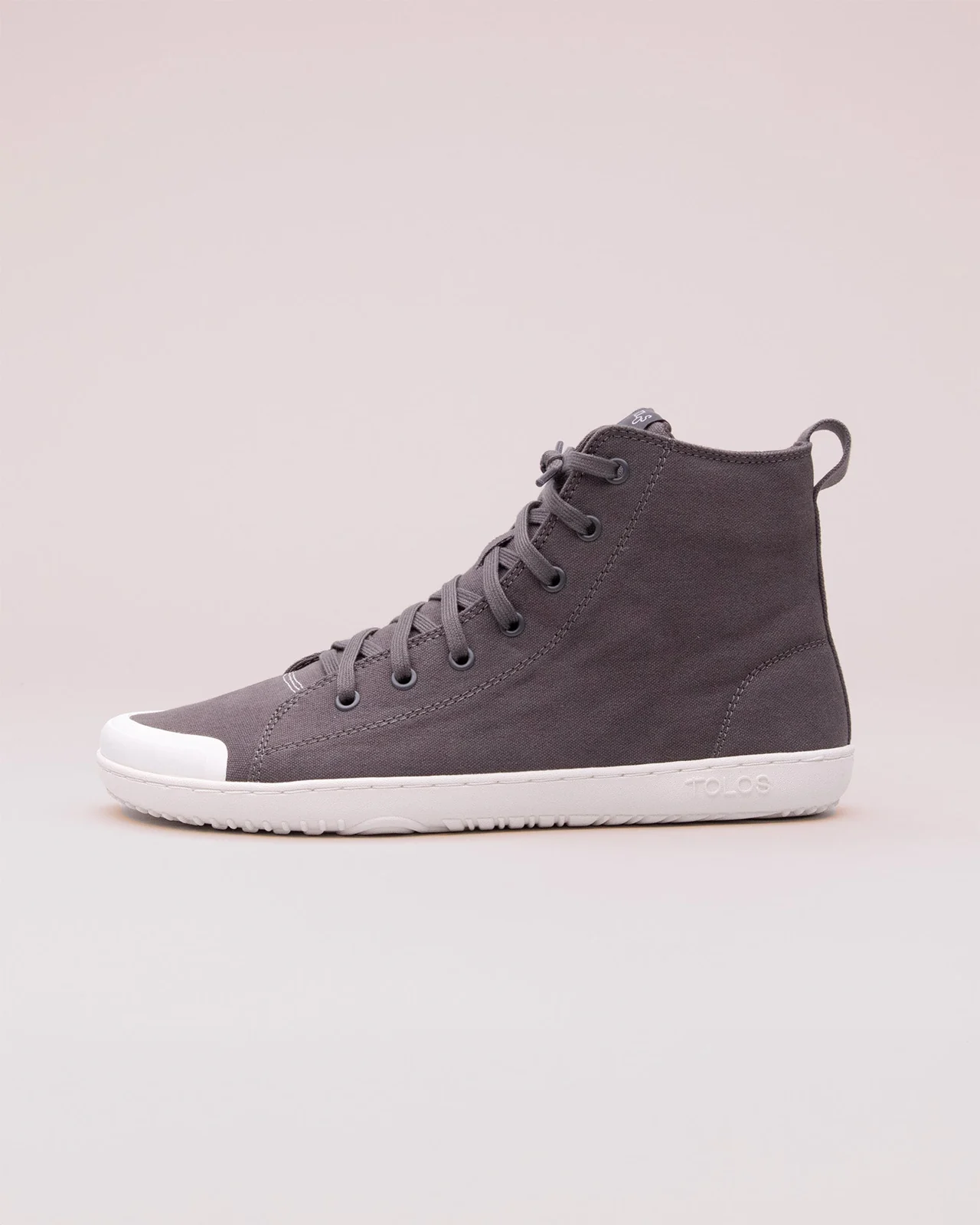 Tolos Canvas High Barefoot — Винтажный чёрный/белый, фото 3