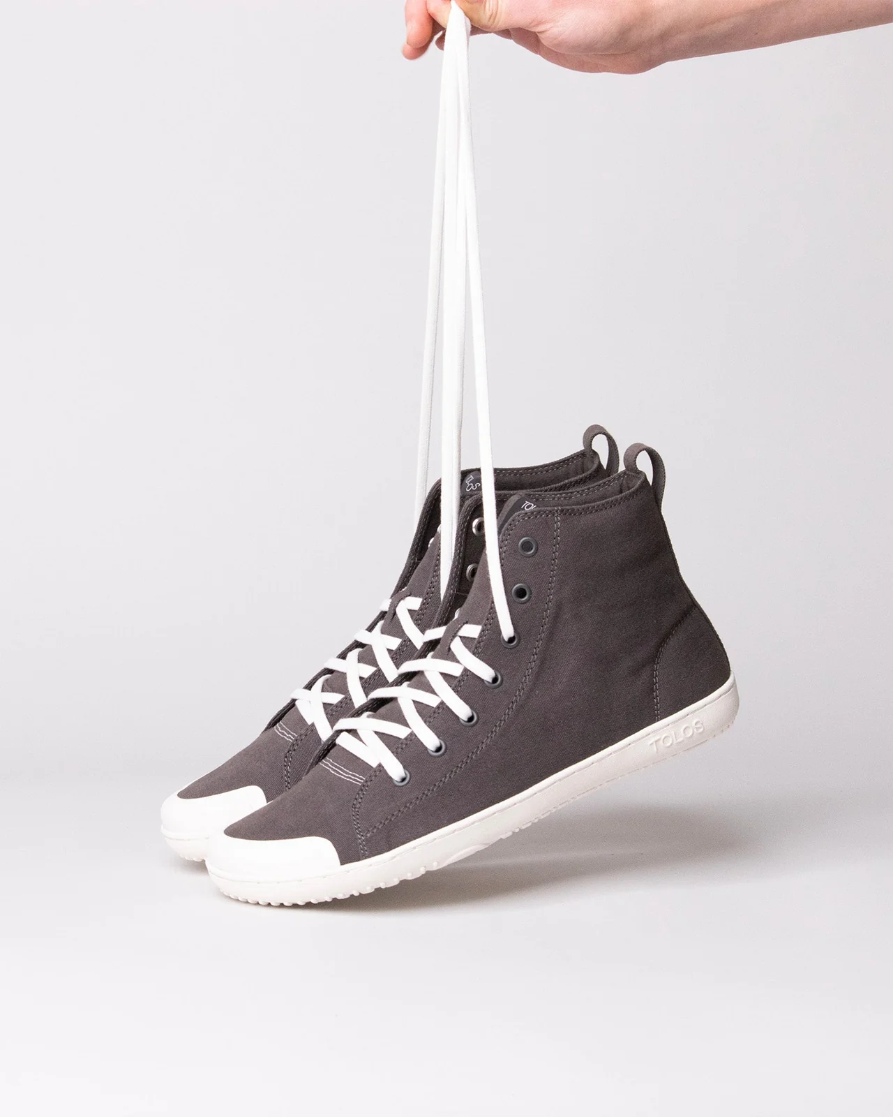 Tolos Canvas High Barefoot — Винтажный чёрный/белый, фото 5