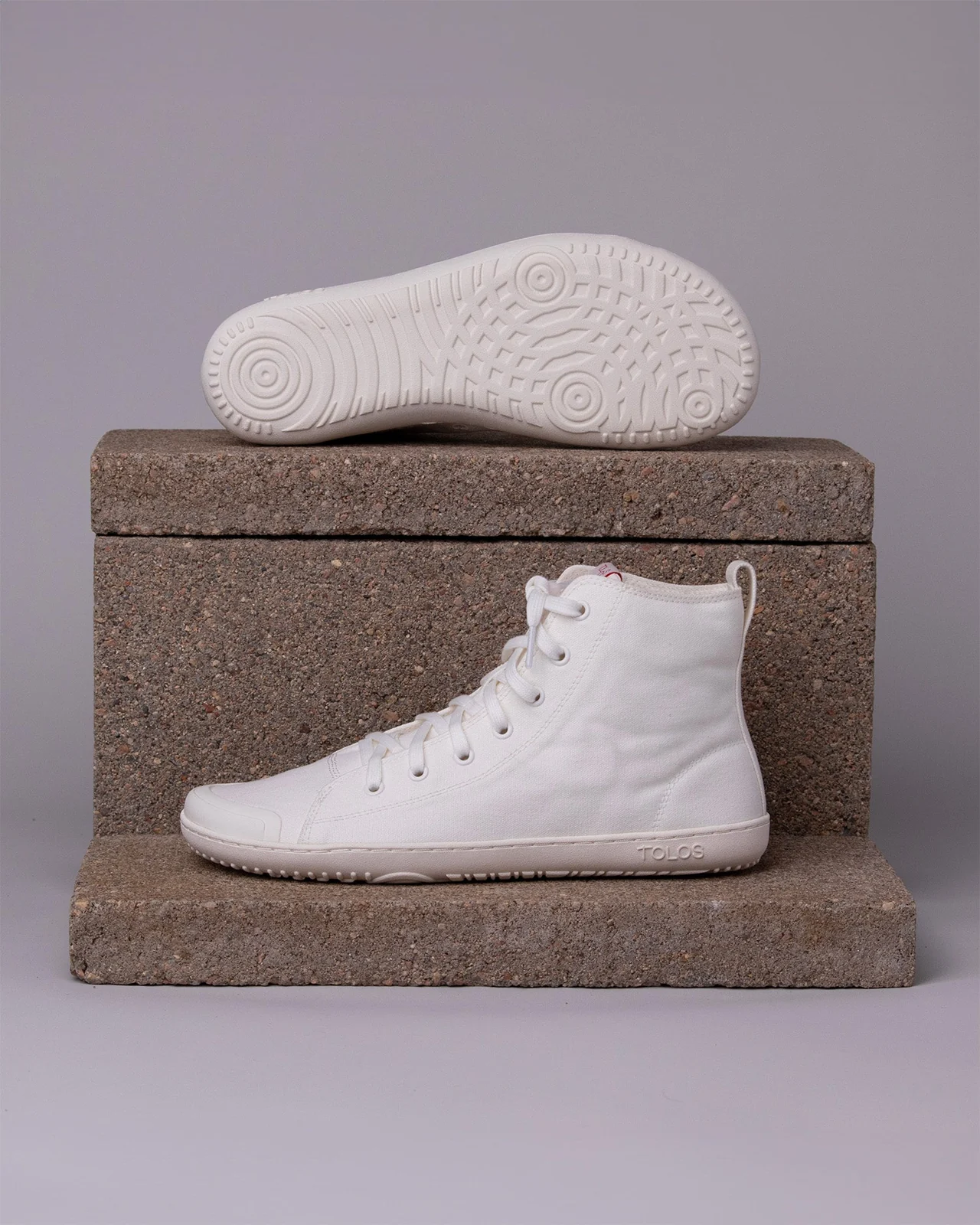 Tolos Canvas High Barefoot — Белый, фото 3