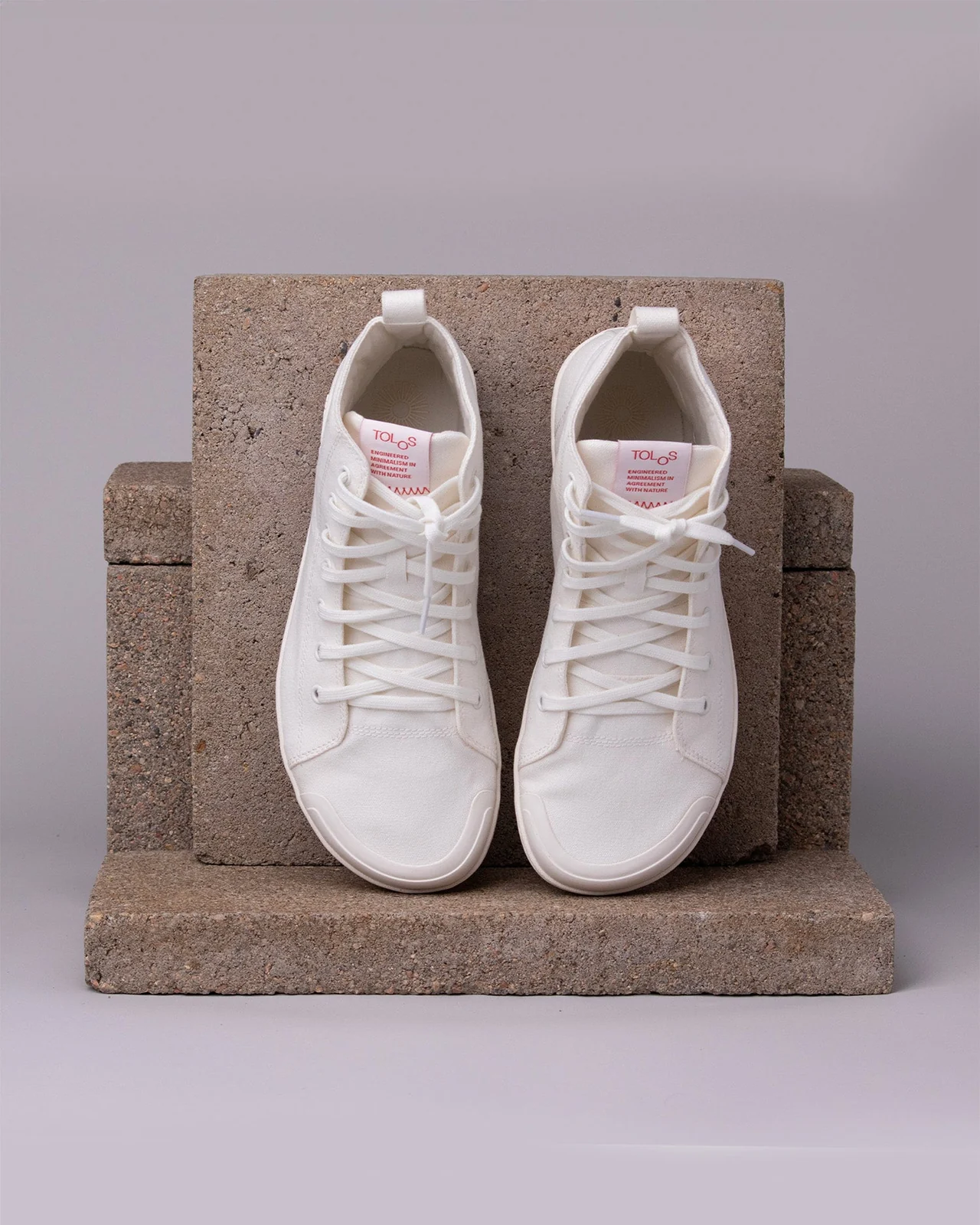 Tolos Canvas High Barefoot — Белый, фото 4