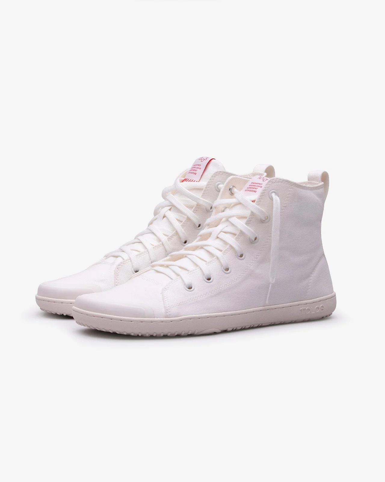 Tolos Canvas High Barefoot — Белый, фото 2