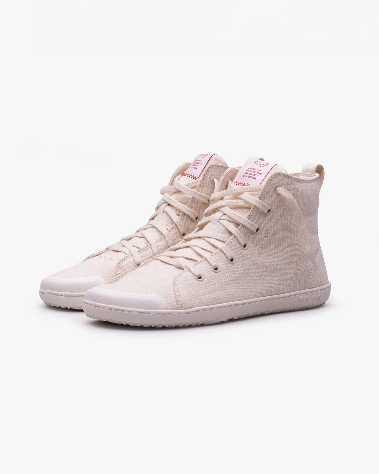 Tolos Canvas High Barefoot — Натуральный, фото 2